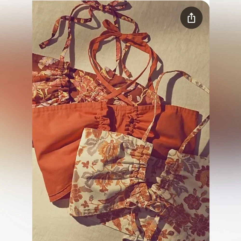 Free People Summer of Love Bandeau Top - Picture 3 of 6